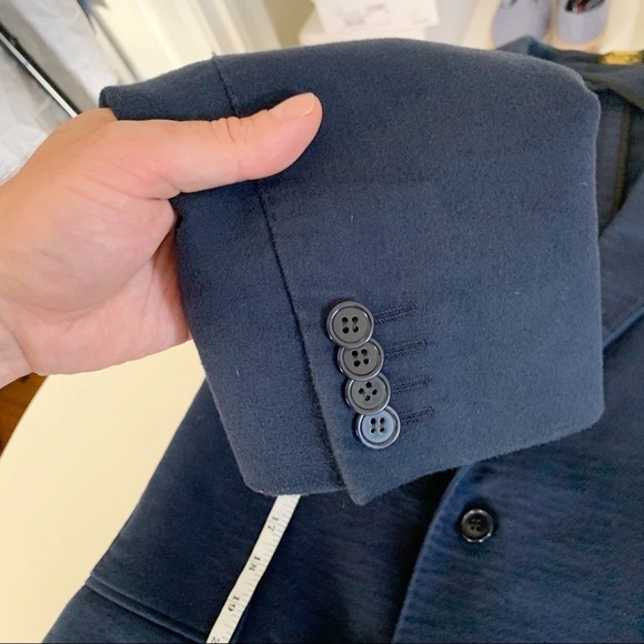 Movimento Italy 2 Button Sport Blazer Navy US Men’s Size 40L - Picture 3 of 10